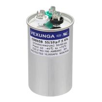 Capacitor VEXUNGA CBB65 55+10uF 370VAC ou 440VAC Dual Run