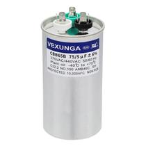 Capacitor VEXUNGA CBB65 75+5uF 370/440VAC para motor de ar condicionado