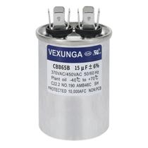 Capacitor VEXUNGA CBB65B 15uF 450VAC para motor de ventilador de unidade AC