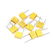 Capacitores De Segurança De 15mm 10pcs X2 275VAC 0.022UF 0.047UF 0.1UF 0.15UF 0.22UF 0.33UF 0.47UF