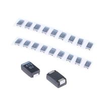 Capacitores De Tantalum SMT Pretos 470uF 6V 20Pcs 50Pcs Componentes Passivos De Montagem Superficial Capacitores De Tantalum SMT Pretos 470uF 6V 20Pcs 50Pcs Componentes Passivos De Montagem Superficial