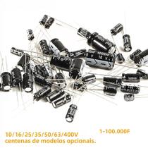 Capacitores Eletrolíticos De Alumínio De Alta Tensão 10V 16V 25V 35V 50V 63V 400V 2.2uf 33uf 47uf