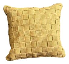 Capas Almofada De Tiras Decorativa Trancê 45x45