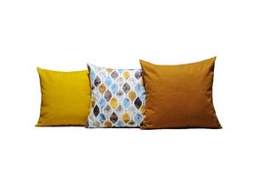 Capas Almofadas 45 x 45 Tecido Algodão Conjunto 3 Peças - Nallu Decor