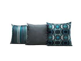 Capas Almofadas 45 x 45 Tecido Veludo Estampado Conjunto 3 peças - Nallu Decor