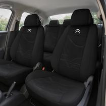 Capas automotivas tecido original para bancos de carro com encosto citroen c3 c4 Capas automotivas tecido original para bancos de carro com encosto citroen c3 c4