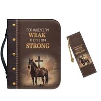 Capas bíblicas em couro PU Vefabuboy para homens XL Brown Capas bíblicas em couro PU Vefabuboy para homens XL Brown