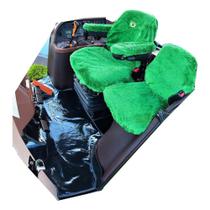 Capas Chinil + Tapete Vinil Compatível Trator Johndeere 8r