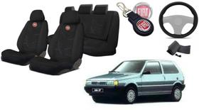Capas Clássicas Uno 1984-2004 + Capa Volante + Chaveiro - Kit