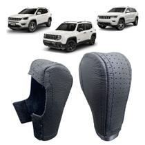 Capas Couro Protege Manopla Do Câmbio Automático Jeep Compass Cherokee Commander Renegade Capas Couro Protege Manopla Do Câmbio Automático Jeep Compass Cherokee Commander Renegade