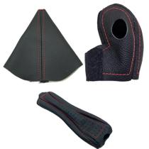 Capas da alavanca freio e marcha e Coifa câmbio Automático Cerato Sx 2011 a 2013