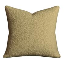 Capas de Almofada 50x50cm Premium Ziper Invisivel Decoração Sofá Cama Caqui