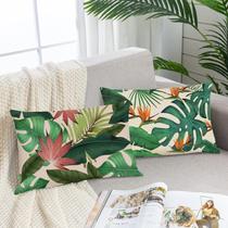Capas de almofada Bonhause Tropical Leaves 30x50cm, conjunto de 2