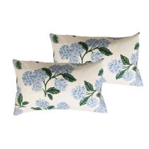 Capas de almofada Btyrle Blue Hydrangea Flower 30x50cm Capas de almofada Btyrle Blue Hydrangea Flower 30x50cm