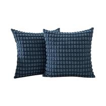 Capas De Almofada De Pelúcia Macia Com Estampa De Bolinhas (Pacote Com 2) Decoração Moderna Estilo