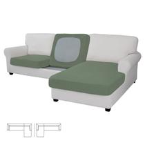 Capas de almofada Easy-Going Stretch de 3 peças para sofá secional Capas de almofada Easy-Going Stretch de 3 peças para sofá secional