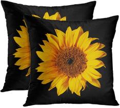 Capas de almofada Emvency Girassol Amarelo Preto 40x40cm Capas de almofada Emvency Girassol Amarelo Preto 40x40cm
