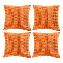 Capas de almofada Fancy Homi Orange Fall Decor 45x45cm 4P Capas de almofada Fancy Homi Orange Fall Decor 45x45cm 4P