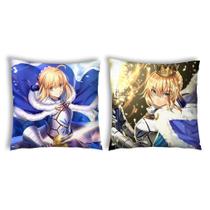 Capas de almofada Fates Sabers Anime 45x45cm 2 unidades/lote de poliéster