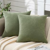 Capas de almofada GAWAMAY Decorative Sage Green 50x50cm