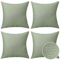 Capas de almofada Home Brilliant Waterproof 50x50cm, conjunto 4 Capas de almofada Home Brilliant Waterproof 50x50cm, conjunto 4