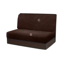 Capas De Almofada Jacquard Para Dinette De RV, 2 Peças, Elásticas, Sem Braços, Capa Protetora Para