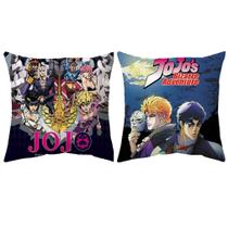 Capas de almofada JoJos Bizarres Adventures Anime 45x45cm 2 unidades Capas de almofada JoJos Bizarres Adventures Anime 45x45cm 2 unidades