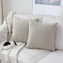 Capas de almofada Kevin Textile Supersoft Linen 50x50cm Bege Capas de almofada Kevin Textile Supersoft Linen 50x50cm Bege