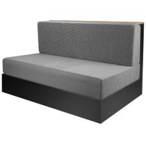 Capas de almofada RV Dinette Tlswshsy, elásticas, cinza Capas de almofada RV Dinette Tlswshsy, elásticas, cinza