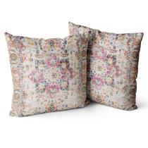 Capas de almofada Snycler Boho 45x45cm em terracota amarela queimada Capas de almofada Snycler Boho 45x45cm em terracota amarela queimada