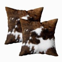Capas de almofada TOMWISH Cowhide Accent 60 x 60 cm (pacote com 2) Capas de almofada TOMWISH Cowhide Accent 60 x 60 cm (pacote com 2)