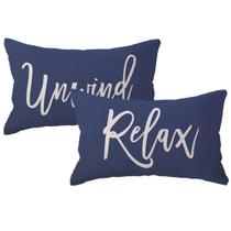 Capas de almofada ULOVE LOVE YOURSELF Relax&Unwind 30x50cm
