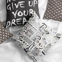 Capas De Almofadas 2 Un 40x40cm Estampas Variadas Saldão