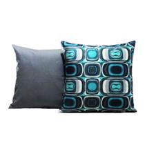 Capas de Almofadas 40x40 Tecidos Veludo Estampado Conjunto 2 Peças - Nallu Decor