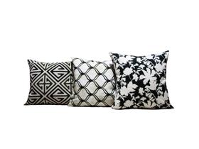 Capas de Almofadas 45 x 45 Estampadas Conjunto 3 Peças - Nallu Decor