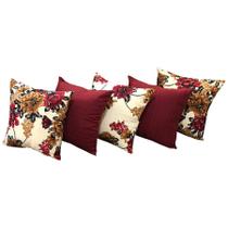Capas de Almofadas Decorativas 5 Unidades Com Ziper