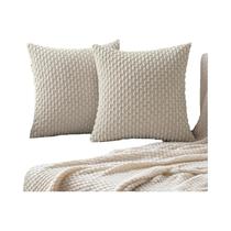 Capas De Almofadas Decorativas Boho Listradas Em Corduroy Macio Para Sofá, Cama E Decoração De