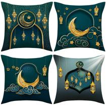 Capas de almofadas decorativas do Middle Eastern Festival Moon 45x45cm Capas de almofadas decorativas do Middle Eastern Festival Moon 45x45cm