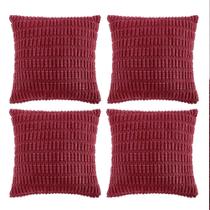 Capas de almofadas decorativas Fancy Homi, 4 pacotes de 60 x 60 cm Capas de almofadas decorativas Fancy Homi, 4 pacotes de 60 x 60 cm