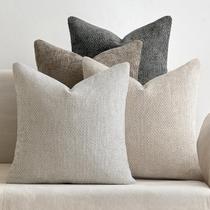 Capas de almofadas decorativas MIULEE 66x66 cm Chenille, pacote com 4 Capas de almofadas decorativas MIULEE 66x66 cm Chenille, pacote com 4