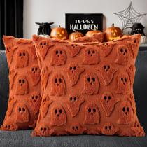 Capas de almofadas decorativas MIULEE Ghost 46x46 cm Conjunto de 2 Capas de almofadas decorativas MIULEE Ghost 46x46 cm Conjunto de 2