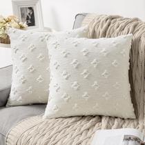 Capas de almofadas decorativas MIULEE Rhombic Jacquard 55x55cm