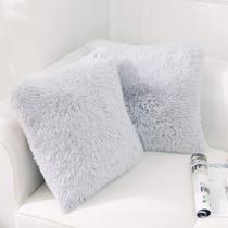 Capas de almofadas NorDeco HOME Luxury Faux Fur 50x50cm, pacote com 2