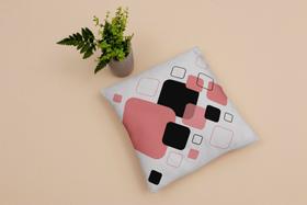 Capas de almofadas print 3 pecas - coracoes