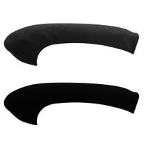 Capas de apoio de braço FORCHEER 38 cm, veludo elástico, pretas