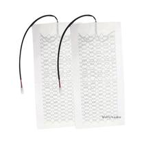 Capas De Assento Aquecidas Universais Para Carro 12V Em Fibra De Carbono, Almofada Aquecedora De