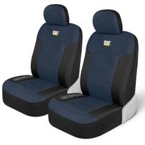 Capas de assento CAT MeshFlex azul e preto para carros, caminhões, SUV