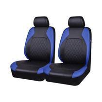 Capas De Assento De Carro Acolchoadas Em Couro PU De Alta Qualidade 5/2 Peças Compatíveis Com Airbag