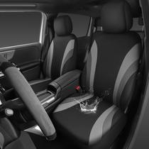 Capas de assento de carro CAR PASS EVA Assentos dianteiros impermeáveis cinza Capas de assento de carro CAR PASS EVA Assentos dianteiros impermeáveis cinza