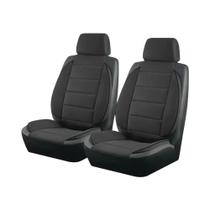 Capas De Assento De Carro De Couro Universal Auto plus Modelagem Lateral Compatível Com a Maioria